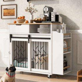 Furniture Style Dog Crate Kitchen Island End Table Pet Friendly Furniture Furniture Style Dog Crate Kitchen Island End Table Pet Friendly Furniture